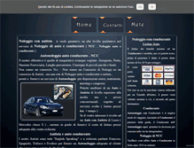 Tablet Screenshot of noleggioconautista.it
